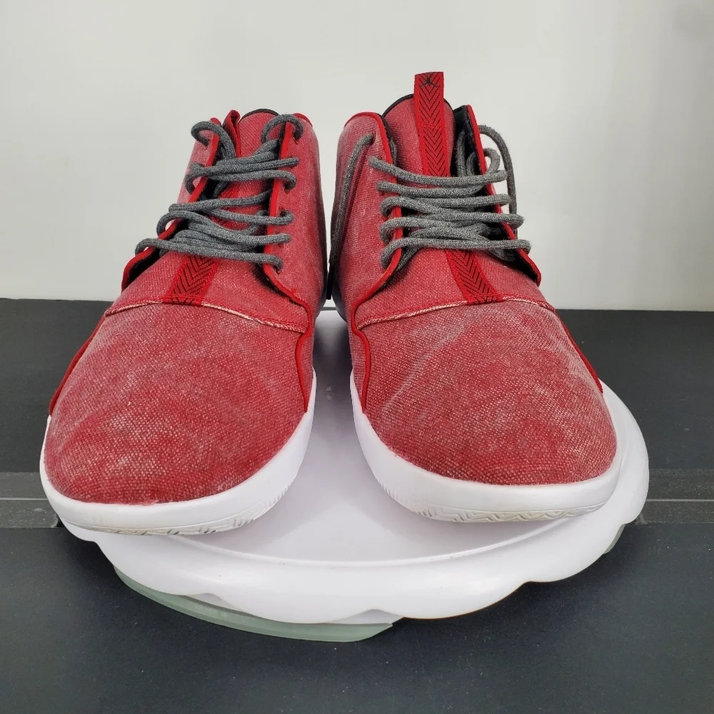 Nike Air Jordan Eclipse Chukka Gym Red Black White Men's 12.5 Shoes 881453-600